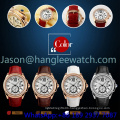 Top-Quality Alloy Luxury Watches with Genuine Leather Hl- 15046